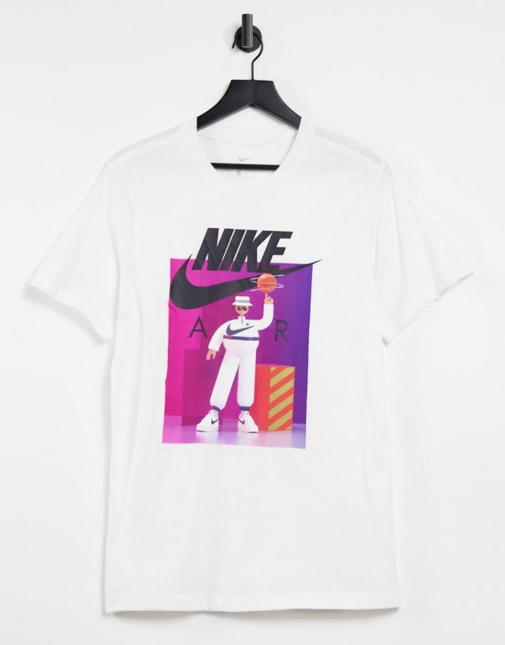 Nike Airman Dj T-shirt In White