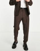 Harry Brown Tweed Wool Mix Elasticated Waistband Fit Pants