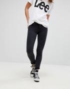 Lee Conifer Ornamental Scarlett Skinny Jean - Black