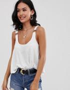 We The Free By Free People Carly Tank-white