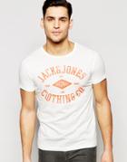 Jack & Jones T-short With Jack & Jones Originals Print - White