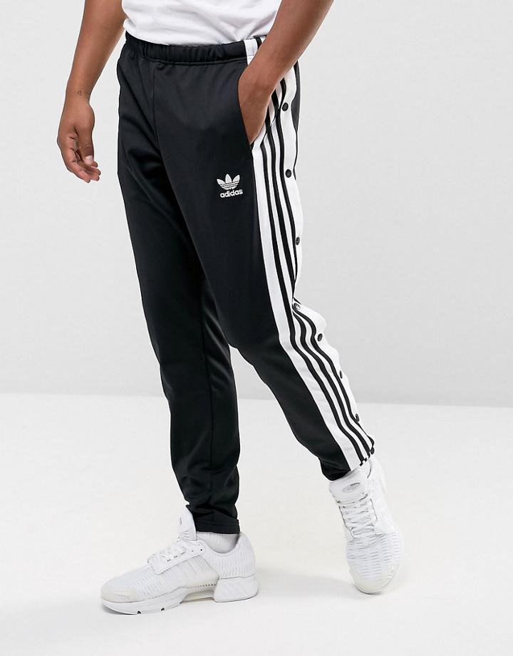 Adidas Originals Adibreak Popper Track Jogger In Black Br2232 - Black