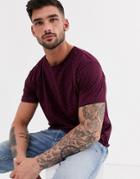 Brave Soul Nepp T-shirt-red
