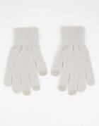 Svnx Touchscreen Gloves In Silver