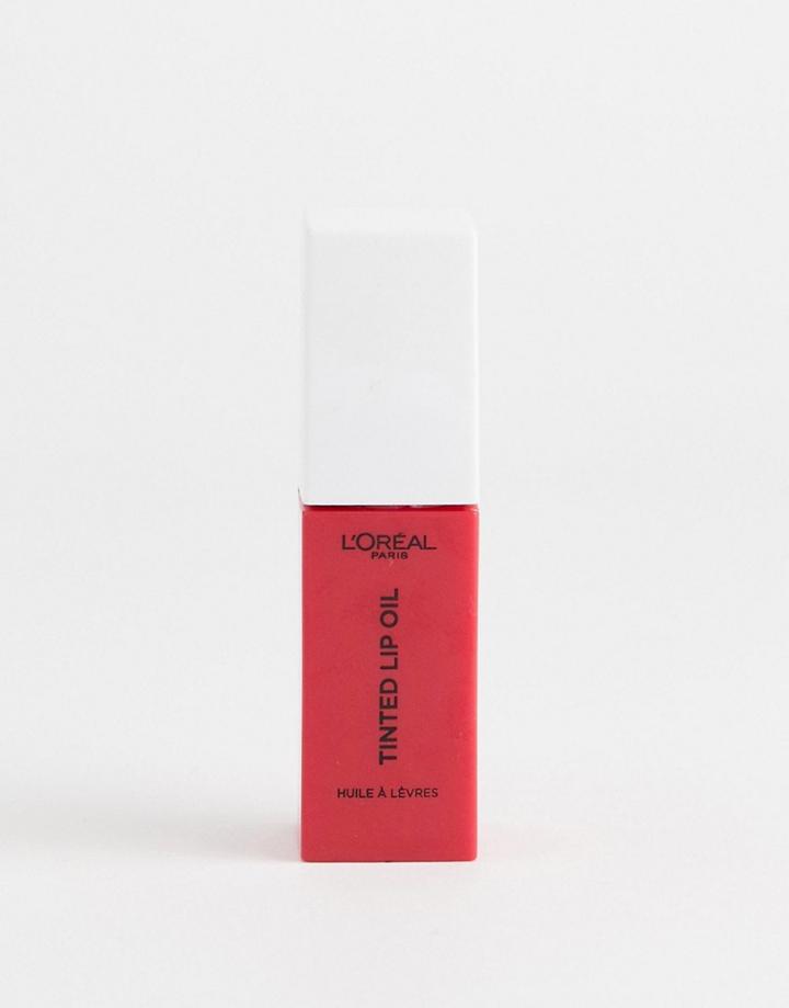 L'or Al Paris Lip Spa Lip Oil 04 Hot Cerise - Red