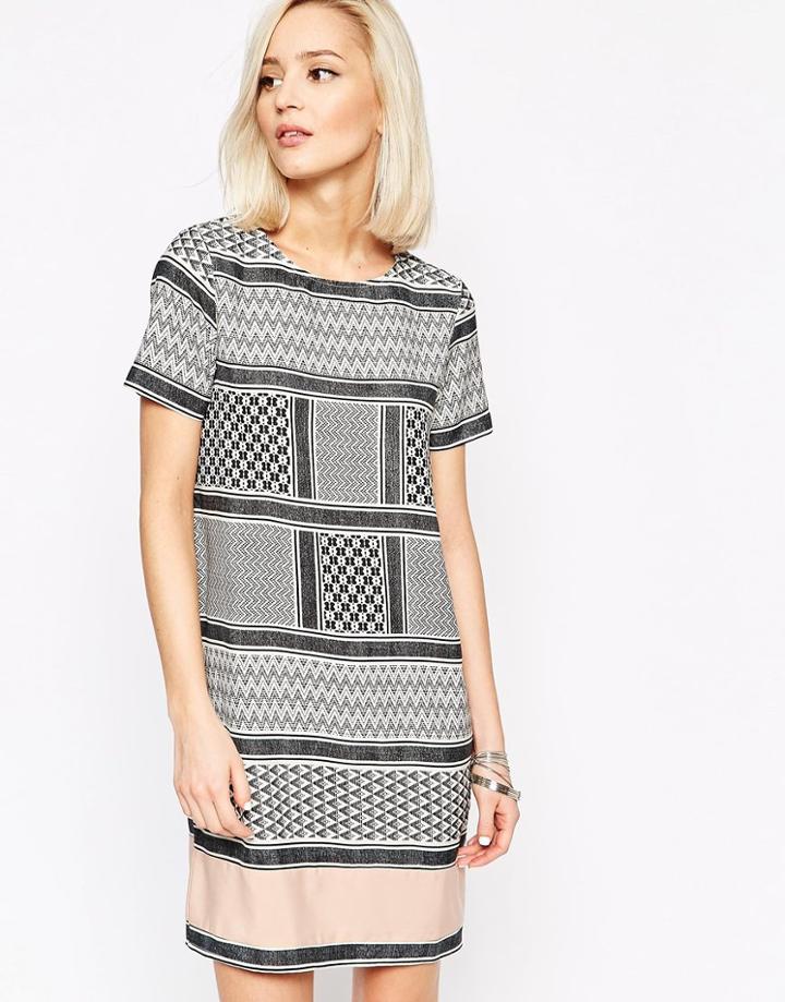 Vero Moda Printed Tunic Dress - Multi