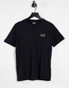 Armani Ea7 Core Id Logo T Shirt In Black