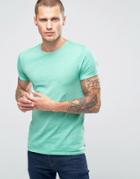 Scotch And Soda Roll Sleeve T-shirt - Green