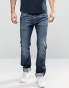 Edwin Ed-80 Selvage Straight Fit Jeans - Blue