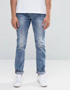 Blend Twister Slim Jeans Vintage Wash - Blue