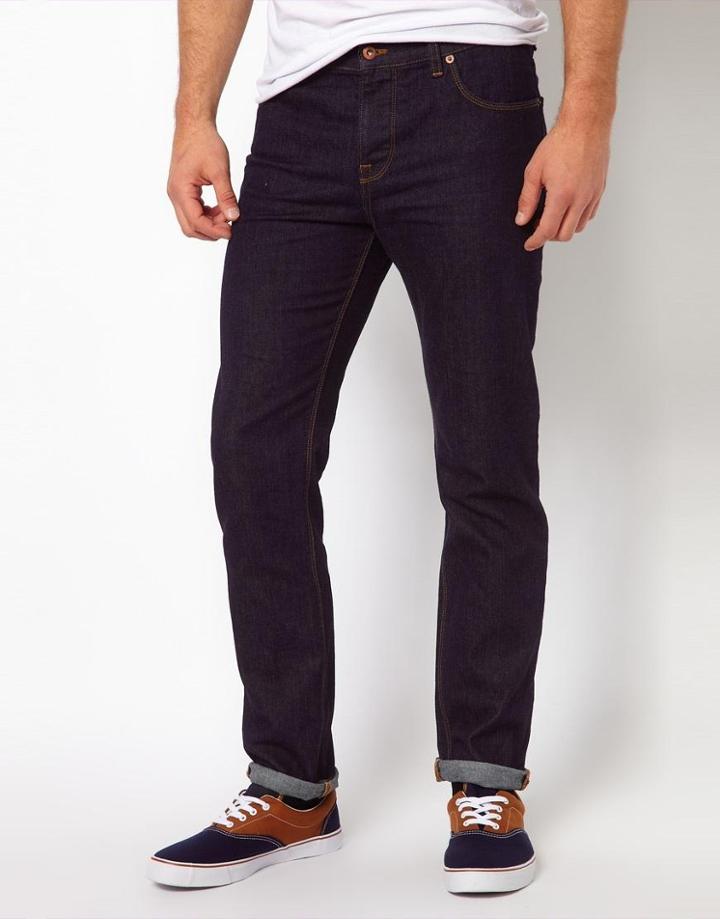 Asos Slim Jean In Indigo