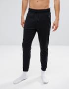 Boss By Hugo Boss Contemporary Joggers With Cuffed Ankle In Regular Fit - Black