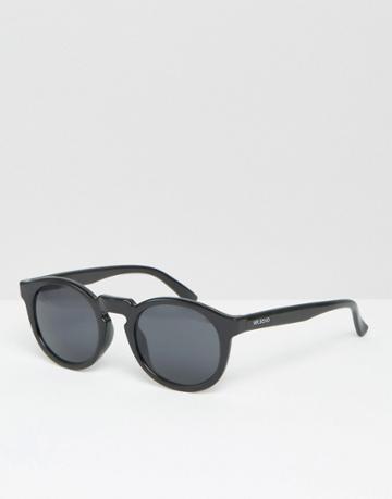 Mr. Boho Sunglasses Jordaan With Classical Lenses Made In Italy - Black