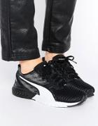 Puma Ignite Dual Running Sneakers - Black