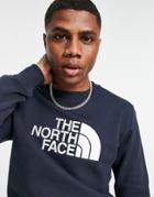 The North Face Drew Peak Sweatshirt In Navy