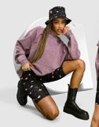 Asos Design Set Legging Shorts In Rose Print-multi