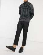 Harry Brown Side Elasticized Carrot Fit Smart Pants-grey