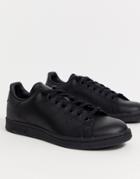 Adidas Originals Stan Smith Sneakers In Triple Black