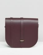 The Cambridge Satchel Company Large Saddle Bag - Purple