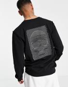 Bolongaro Trevor Embroidery Bnack Sweatshirt-black