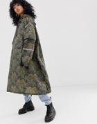 365 Dry Waterproof Rain Jacket In Dark Palm - Green