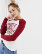 Brave Soul Tiger Long Sleeve Top - Cream