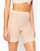 Wolford Tulle Control Shorts - Nude