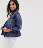Brave Soul Petite Denim Jacket - Blue