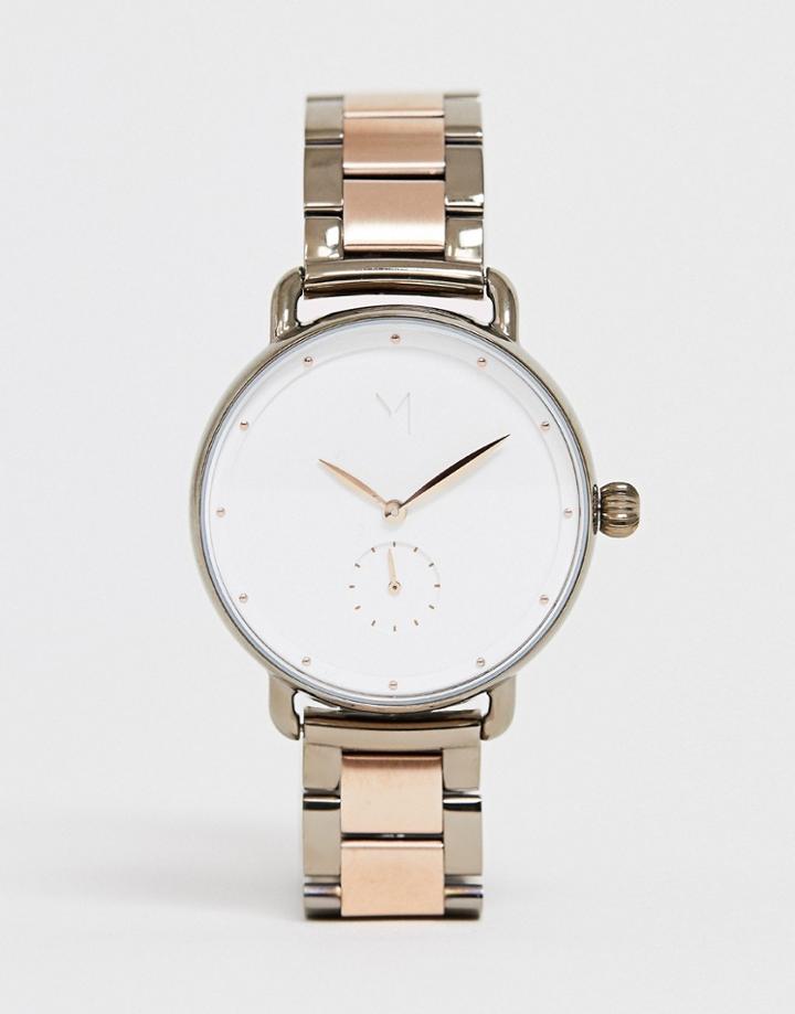 Mvmt Bloom Bracelet Watch In Mixed Metal-gold
