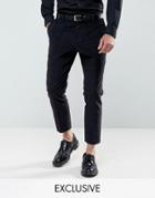 Heart & Dagger Tapered Pant In Cord - Navy