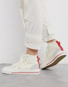 Adidas Originals Nizza Hi Rf Sneakers In White