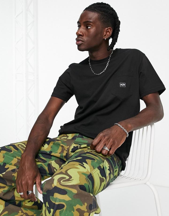 Billabong Stacked T-shirt In Black
