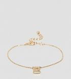 Asos Design Curve Buddha Charm Bracelet - Gold