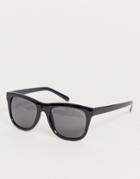 Cheap Monday Timeless Square Frame Sunglasses - Black
