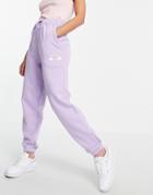 Asos Design Set Oversize Sweatpants With Carebear Graphic In Lilac-purple
