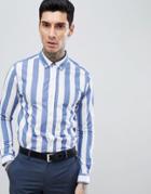 Process Black Thick Stripe Shirt - Navy
