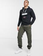 Napapijri Burgee Hoodie In Black