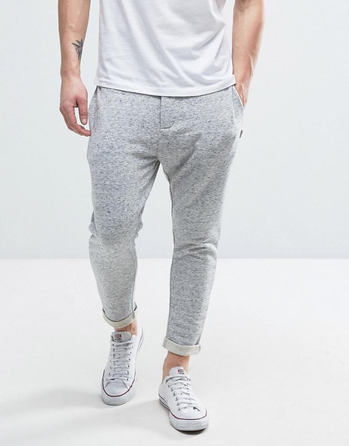 Jack & Jones Originals Cropped Joggers - Gray