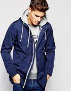 Tommy Hilfiger Parka In Navy - Navy