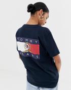 Tommy Jeans Capsule Crest Logo T-shirt - Blue