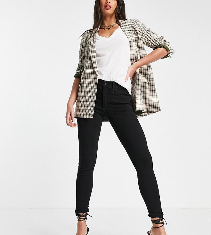 Madewell Tall Skinny Jeans In Black