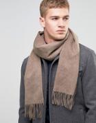 Selected Homme Scarf Wool - Brown