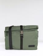 Smith And Canova Nylon And Leather Messenger Bag - Green