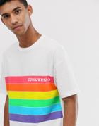 Converse Pride Pocket T-shirt In Black