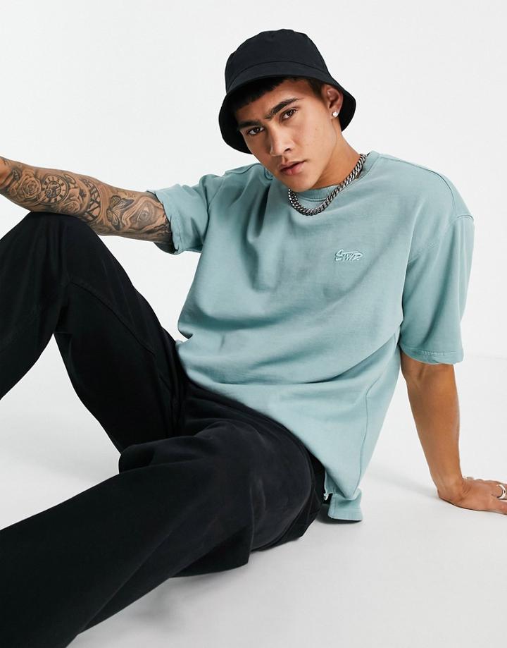 Pull & Bear Join Life T-shirt In Sand - Part Of A Set-neutral