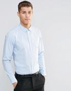 Asos Shirt In Light Blue In Regular Fit - Light Blue