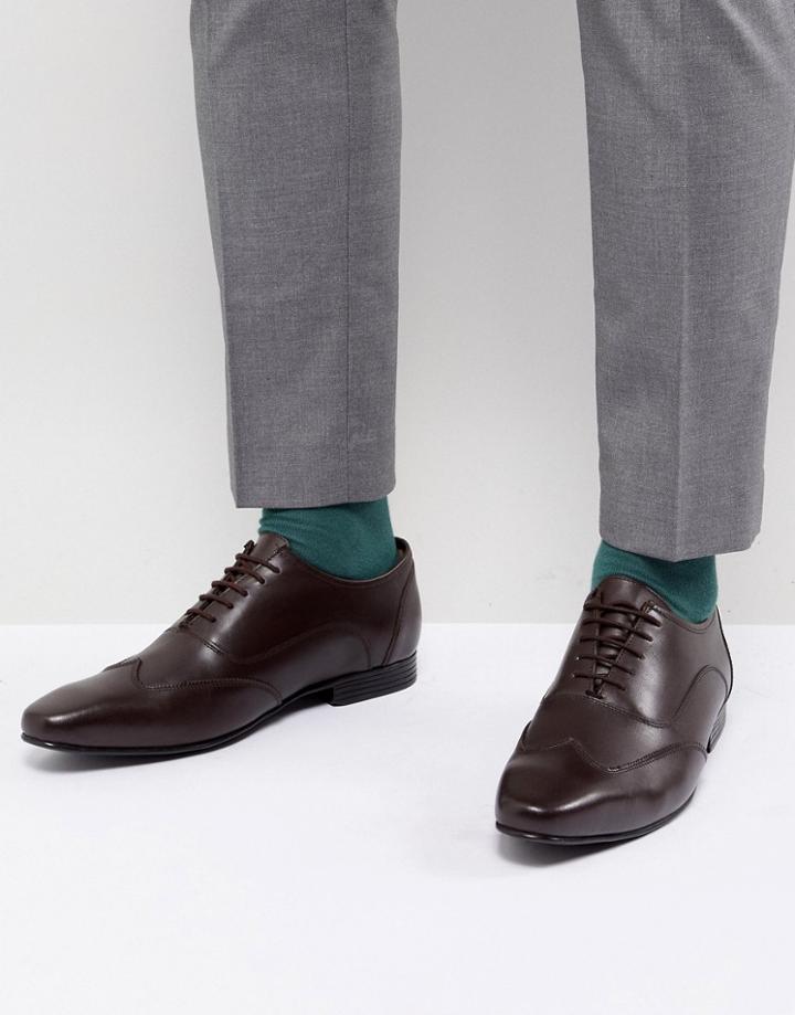 Kg By Kurt Geiger Kaden Lace Up Shoes - Brown