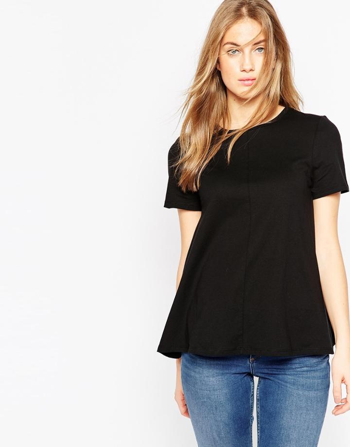 Asos Swing T-shirt - Black