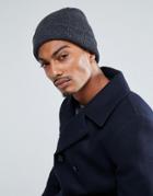 Selected Homme Beanie In Wool - Gray