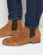 Shoe The Bear Suede Chelsea Boots - Tan